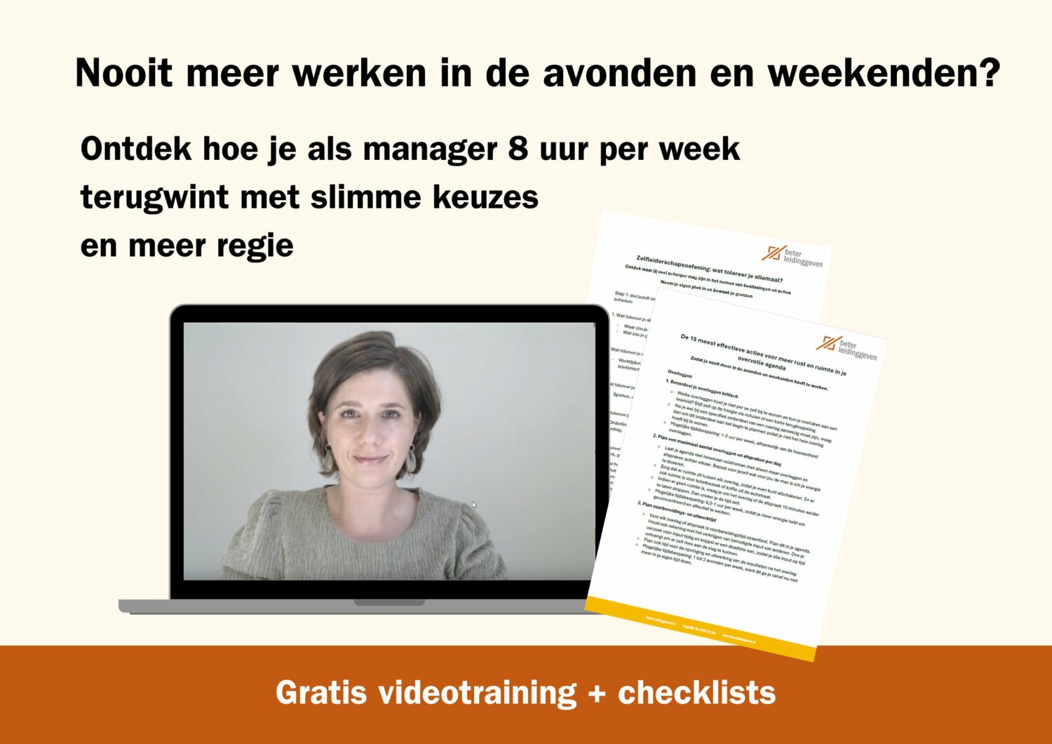 nooit meer werken in de avonden en weekenden